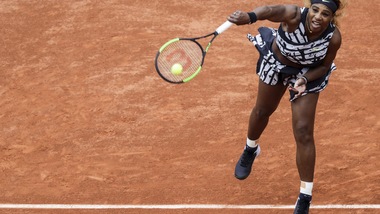Serena Williams al 2° turno del Roland Garros