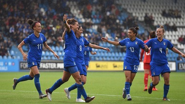 L'Italia femminile nel segno della Juve: Galli e Girelli stendono la Svizzera
