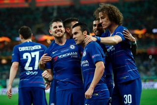 Sarri si prende l'Europa League, Chelsea-Arsenal finisce 4-1