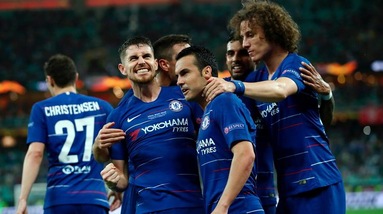 Sarri si prende l'Europa League, Chelsea-Arsenal finisce 4-1
