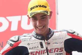 Mugello, pole per Arbolino in Moto3