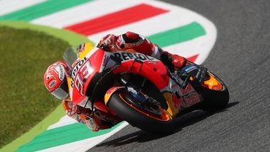 Mugello: pole per Marquez, Valentino Rossi 18esimo