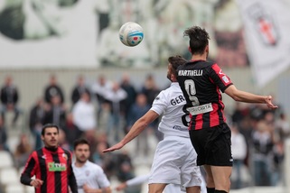 Play out, finale d'andata: Lucchese-Bisceglie 1-0