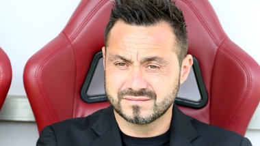 De Zerbi: "Roma? Per ora poco o nulla. Non conosco il mio futuro"