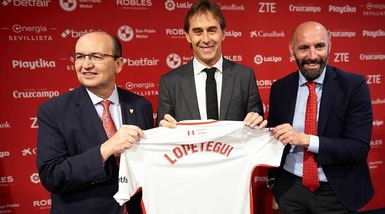 Monchi riparte da Lopetegui: la presentazione a Siviglia
