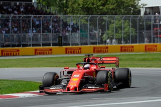 Ferrari al comando in Canada: Vettel davanti a metà gara