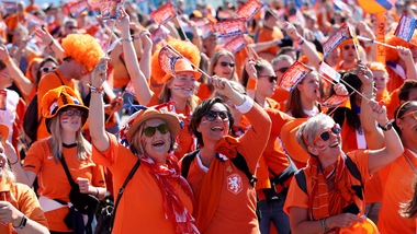 Mondiali donne, che spettacolo i tifosi dell'Olanda