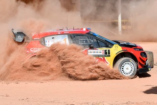 Rally Sardegna: Ogier subito in testa