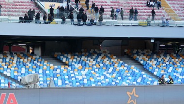 Napoli, avanti coi lavori allo stadio San Paolo: distinti completati