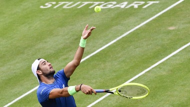 Berrettini in semifinale a Stoccarda: Kudla battuto in due set