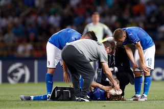 Zaniolo ko: paura durante Italia-Spagna