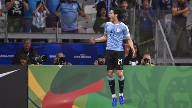 Coppa America, poker dell'Uruguay contro l'Ecuador