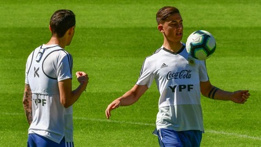 Argentina: Dybala titolare in allenamento ma è ballottaggio con Lautaro