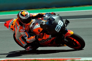 Assen, Lorenzo cade e finisce in ospedale