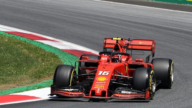 Gp Austria, Leclerc domina le seconde libere