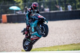 Quartararo: "Felicissimo, ma devo far riposare il braccio"