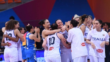 Basket, Europei donne: l’Italia batte la Slovenia e ora sfida la Russia per i quarti