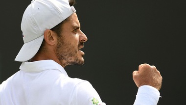 Wimbledon, Fabbiano è al terzo turno. Seppi ko al quinto set
