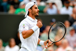 Wimbledon: Verdasco-Fabbiano, colpo azzurro a 2,28