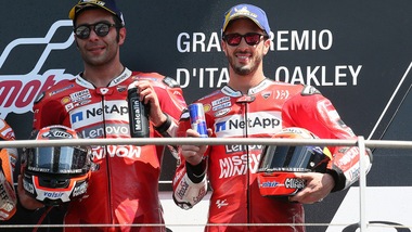 Dovizioso: "Felice per il rinnovo di Petrucci"