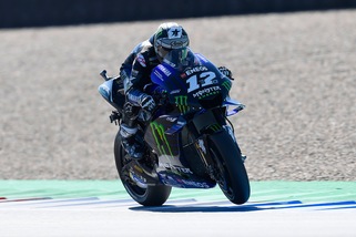 Sachsenring: miglior tempo per Vinales nelle quarte libere, Rossi ottavo