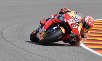 Sachsenring: super Marquez, la decima in Germania a 1,35