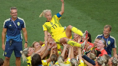 Mondiali femminili, la Svezia supera 2-1 l'Inghilterra ed è terza