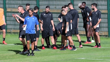 Inzaghi subito in campo con il Benevento: primo giorno di ritiro a Pinzolo