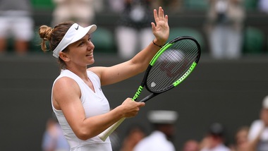 Wimbledon: Simona Halep da finale, colpo Svitolina a 2,75