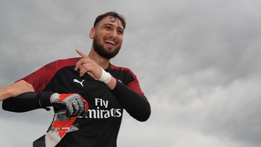 Donnarumma: "Milan, l'obiettivo è entrare in Champions"