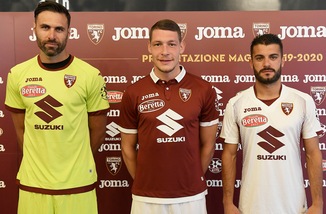 Torino, presentate le maglie della stagione 2019-2020