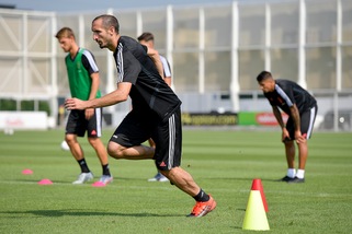 Chiellini torna ad allenarsi con il gruppo della Juve