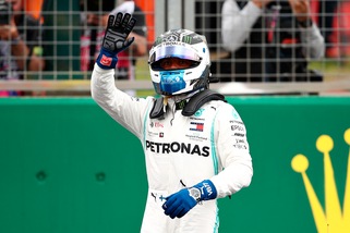 Silverstone, Bottas: "Felice della pole, che lotta con Hamilton"