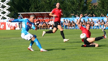 Flop Napoli: battuto 2-1 in amichevole dal Benevento