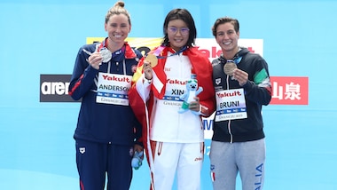 Bruni, prima medaglia ai mondiali di nuoto per l'Italia: bronzo nella 10 km