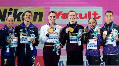 Mondiali, medaglia d'argento per Flamini e Minisini nel duo misto tecnico