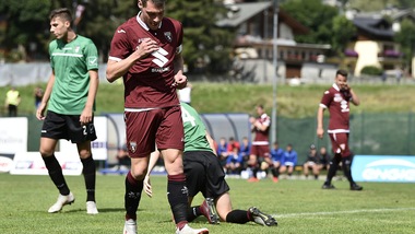 Torino, la doppietta di Belotti evita la brutta figura con la Pro Patria