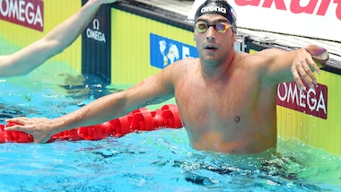 Mondiali di nuoto, Detti bronzo e record italiano nei 400 stile libero