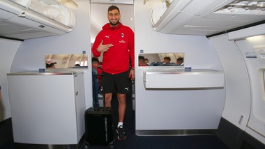 Il Milan è a Kansas City: Donnarumma…si mette in posa
