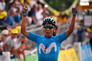 Quintana vince sulle montagne del Tour, fatica il leader Alaphilippe