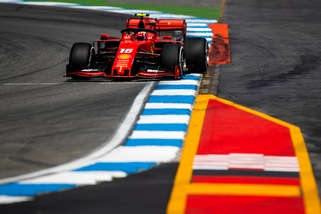 Gp Germania: la Ferrari vola nelle libere, Leclerc davanti a Vettel