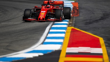 Gp Germania: la Ferrari vola nelle libere, Leclerc davanti a Vettel