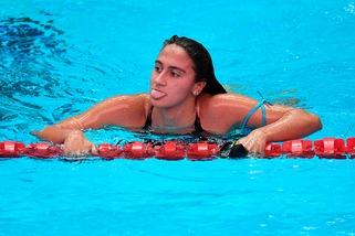 Simona Quadarella vince l'argento negli 800 stile libero donne