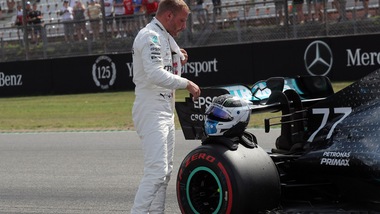 Bottas: "Scarso feeling in qualifica, bravo Hamilton"