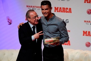 Cristiano Ronaldo ritira il Marca Leyenda: "E' stata la mia miglior stagione"