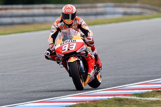 MotoGp, Brno: Marquez il più veloce nelle libere 4, Valentino Rossi 7°
