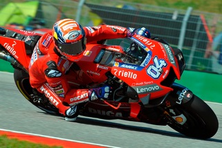 Brno, Dovizioso: "Gomma posteriore al limite, felice per il podio"