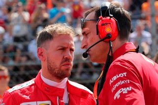 Ferrari, Vettel: "Non avevamo il passo ma felice per il podio"