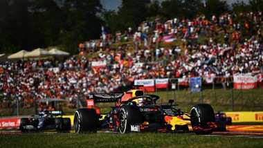 Gp Ungheria, Verstappen: "Hamilton mi ha spinto al limite"