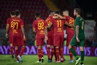 Roma, solo 2-2 con l'Athletic Bilbao. A segno Kolarov e Pellegrini